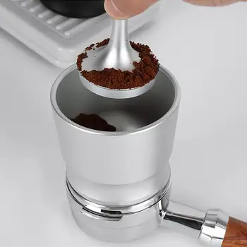 Чашка для дозирования кофе Воронка для дозирования эспрессо из алюминиевого сплава Чаша для заваривания Портафильтр Дозирующее кольцо для вскрытия Распределитель Кофейных инструментов
