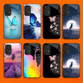 для Samsung Galaxy A S Note 8 9 10 12 13 20 21 33 50 51 Нескользящий чехол для телефона с изображением бабочки FE Plus Ultra и защитой от царапин