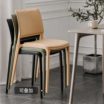 Официальный Новый Складываемый пластиковый обеденный стул для клуба и ресторана Aoliviya для домашнего и коммерческого использования, стул для свадебного стола в отеле 2