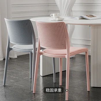 Официальный Новый Складываемый пластиковый обеденный стул для клуба и ресторана Aoliviya для домашнего и коммерческого использования, стул для свадебного стола в отеле 3
