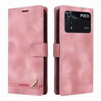 Чехол-бумажник из матовой кожи для Xiaomi Poco X4 Pro 5G, чехол-книжка в стиле Poco X4 GT, чехлы для телефонов Poco X4 Pro Cover