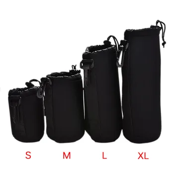 Неопреновый водонепроницаемый мягкий чехол для объектива камеры, сумка для хранения, Размер чехла-S, M, L, XL