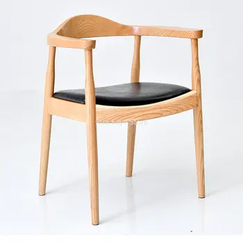 Индивидуальные обеденные стулья из дерева, Итальянские кухонные копии деревянных стульев, Кожаная мебель класса люкс для улицы El Hogar MZY