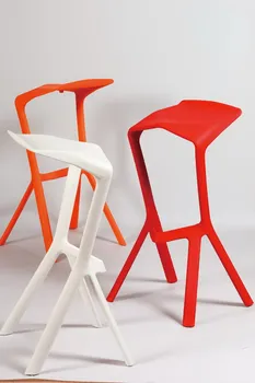 Современный дизайн Пластиковый Штабелируемый барный стул Miura Популярный барный стул стул для кафе табурет для питья популярный табурет для кухонной стойки 0