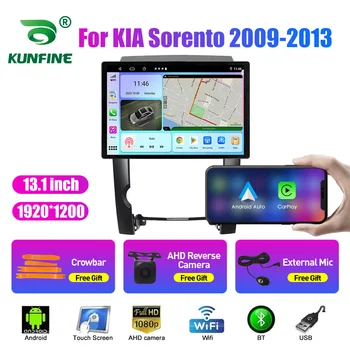 13,1-дюймовый Автомобильный радиоприемник для KIA Sorento 2009-2013 Автомобильный DVD GPS Навигация Стерео Carplay 2 Din Центральный мультимедийный Android Auto
