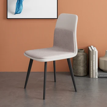 Износостойкие обеденные стулья, устойчивые к царапинам, Минималистичный Эргономичный дизайнерский скандинавский стул, современная итальянская мебель для гостиной Sillas