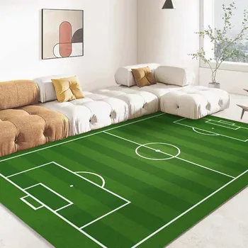 Футбольное поле, футбольный коврик для спальни, Ковер для гостиной, кухонные коврики, домашний декор, нескользящий коврик для пола, 15 размеров 2