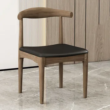Офисный Обеденный стул Nordic Дизайнерский Кухонный Обеденный стул для гостиной Акцент Эргономичный Мебель Cadeiras De Jantar Фарфор