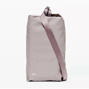 Сумка Lu Messenger, сумка Через плечо, маленькая и легкая сумка для йоги, спортивная сумка для фитнеса, Походная сумка для велоспорта, черная Фиолетовая серая