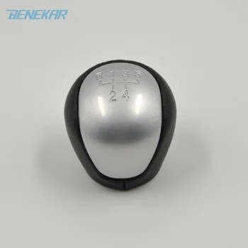 Benekar 5-ступенчатая Механическая ручка переключения передач Handball Серебристого цвета для HYUNDAI i30 ELANTRA Forte Soul
