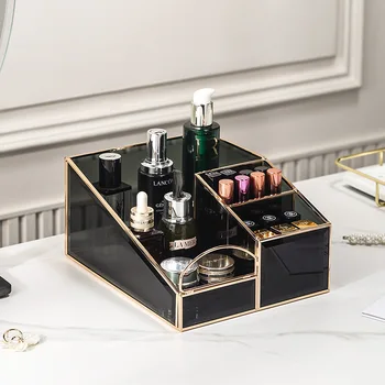 Качественная коробка SmartOrganizer для хранения косметических средств, флакончика с ароматами, Коробки для хранения губной помады для мелочей, ювелирных украшений 0