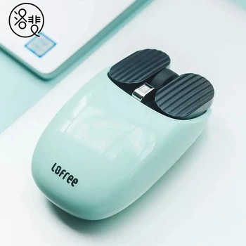 Беспроводная Bluetooth-мышь LOFREE, двухрежимное подключение 2.4 G Bluetooth, функция жестов, мультисистемная совместимость