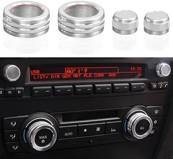 Для BMW 3 Класса E90 E91 E92 E93 2005 --2012 Ручка Кондиционера Медиа Аудио Звуковая Кнопка Аксессуары Для Украшения Интерьера