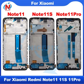 TFT-ячейка Для Xiaomi Redmi Note 11 11S ЖК-дисплей Для Xiaomi Redmi Note 11 Pro ЖК-дисплей 2201117TG 2201116TG