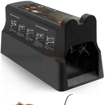 Гуманная Многоразовая Пластиковая ловушка для борьбы с крысами и грызунами Электрический Убийца мышей