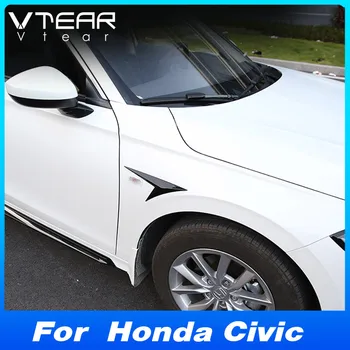 Для Honda Civic Fe 11-го Поколения 2022 Эмблема Значок Наклейка 3D Боковое Крыло Автомобиля Украшение Кузова Модификация Экстерьера Аксессуары Для Продуктов