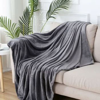 Зимнее теплое одеяло Подходит для дивана-кровати, мягкое, удобное и легкое, толщиной 59x78 дюймов, теплое одеяло, упаковка одеял