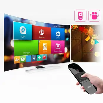 Беспроводная клавиатура W1 2.4G Air Mouse Smart Remote Control для Android TV Box PC 1