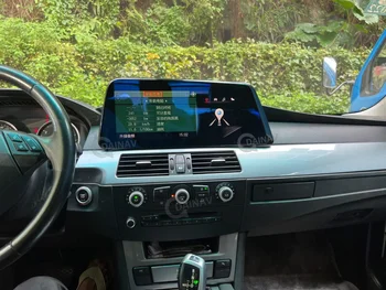 12,3-дюймовый автомобильный мультимедийный плеер Android 11 Головное устройство для BMW 5 серии E60 E61 2003-2012 CCC CIC Автомобильное радио Стерео GPS Навигация 2