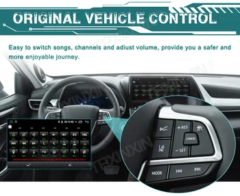 Для Ford Transit Custom 2016 + Android 10 Автомобильный HD Мультимедийный DVD-плеер 64 ГБ Автоматическая GPS-Навигация Стерео радио Головное Устройство DSP carplay 5