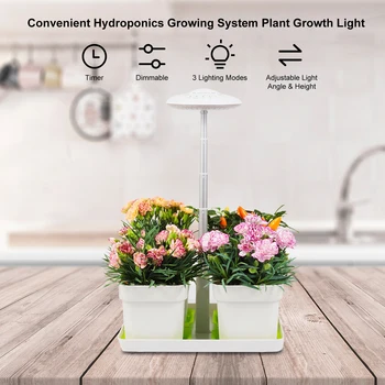 Grow Light Система выращивания Гидропоники Лампа для выращивания растений Фитолампа для комнатных гроубоксов Цветов овощей саженцев теплицы 0