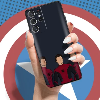 Мультяшные Комиксы Marvel Avengers для Samsung Galaxy 20 21 fE 22 Ultra Plus 5G S10 S10E Lite Plus 5G Чехол Для Телефона Противоударный 5