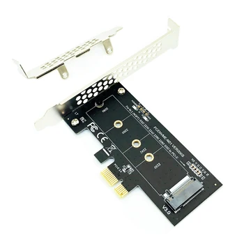 Адаптер NVME PCI-E 3.0 x1 в M.2 Конвертер Слотов для ключей NVMe M с Низкопрофильным Кронштейном для Samsung PM961 960EVO SM961 PM951 M2 SSD