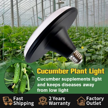 30 Вт светодиодная заливка огурца, светло-зеленое комнатное растение, водонепроницаемое