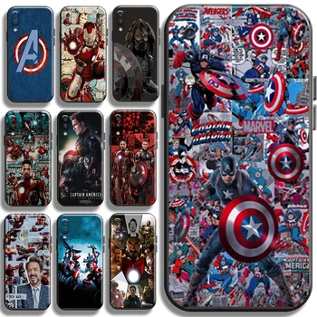 Капитан Америка, Железный Человек, Зимний солдат для Samsung Galaxy A20 A20S, чехол для телефона, Задняя крышка, полная защита TPU