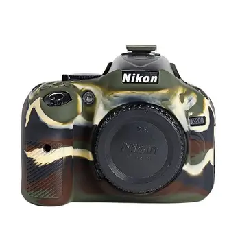 Мягкий Силиконовый Nikon D5200 D5100 Резиновый Чехол Для Камеры Nikon D5200 D5100 С Защитой От Царапин, Защитная Крышка, Кожа Сумки
