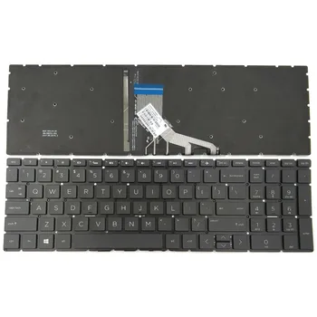 Новая клавиатура для ноутбука HP 15-DA0031NR 15-DA0032NR 15-DA0032WM 15-DA0033WM 15-DA0034CL 15-DA0042CA 15-DA0043NR с подсветкой США