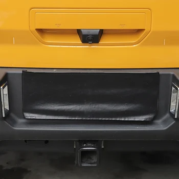 Наклейка с отделкой крышки фонаря заднего номерного знака для Ford Bronco Sport 2021 2022 Аксессуары, ABS Серебристый 5