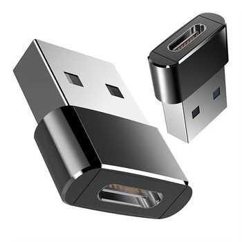 Конвертер USB OTG Male To Type C Female Adapter, Кабельный адаптер Type-C Для Nexus 5x6p Oneplus 3 2 USB-C, Зарядное Устройство Для Передачи данных