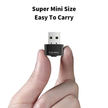 Super Mini Mouse Jiggler USB Mouse Mover Поддерживает многодорожечную имитацию движения мыши для предотвращения перехода в спящий режим, подключи и играй 4