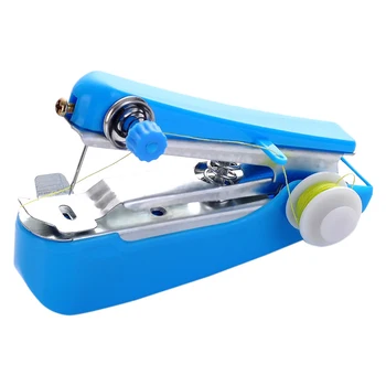 Портативная Мини-швейная машина Многофункциональная Ручная Швейная машина для практических занятий