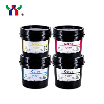 Краска для УФ-флексографской печати Ceres Magenta для бумаги и этикеток 5 кг
