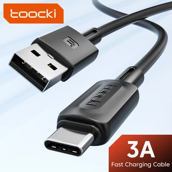 Toocki3a USB Type C Кабель QC 3,0 Быстрая Зарядка Для Samsung Huawei LG Xiaomi USB A-USB C Кабель 0,5 М/1 М/2 М/3 М USBC Кабель для Передачи данных
