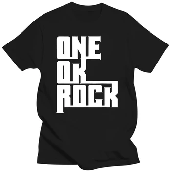 Лимитированная Мужская черная футболка ONE OK ROCK BAND, Японская рок-группа, размер S-5XLShort Sleeve, повседневная футболка по разумной цене оптом