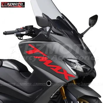 Для YAMAHA TMAX T-MAX, наклейки на кузов гоночного мотоцикла, автомобильный декоративный бак, логотип двигателя, обтекатель, лобовое стекло, наклейка на шлем