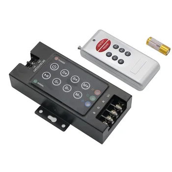 SZYOUMY Wireless panel LED RGB controller RF 8-клавишный RGB LED Контроллер с Переключаемым Источником Питания 12 В
