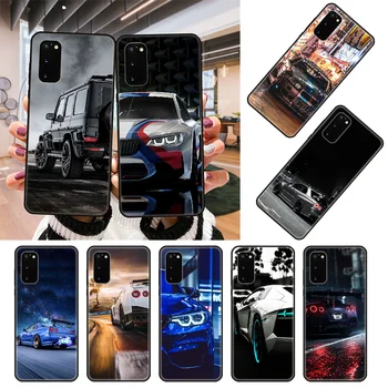 Чехол для телефона Samsung Galaxy S22 S21 S20 S10 S9 Ultra Plus E Lite 5G 4G силиконовый чехол для телефона Galaxy S22 case Sports Car