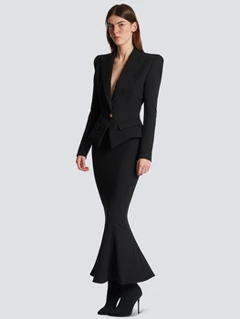 BEVENCCEL 2023 Новое летнее женское эластичное облегающее бандажное длинное платье 