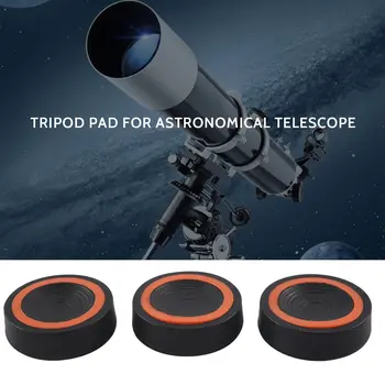 3 Антивибрационные накладки для ног штатива, мощные амортизаторы для крепления телескопов 0