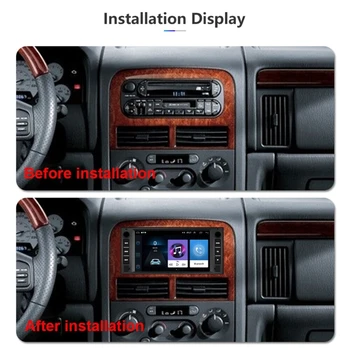 Автомобильный Радиоприемник с 7-дюймовым USB-MP3-плеером-Аудио Сабвуфер, Музыка, совместимая с Bluetooth-Стерео N0HF