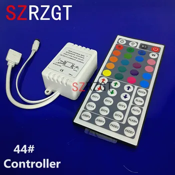 Светодиодный контроллер 44 Клавиши, светодиодный ИК-контроллер RGB, контроллер светодиодных ламп, ИК-пульт дистанционного управления, диммер DC12V для светодиодной ленты RGB 3528 5050