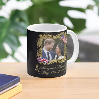 Кофейная кружка принца Гарри и Меган Маркл, чашки для кофе и чая, чайные чашки, забавные кружки