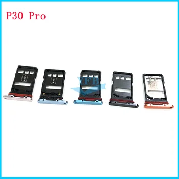 Лоток для SIM-карт для Huawei P30 Pro Lite Держатель лотка для SD-карт Гнездо адаптера Замена Запасных частей 0