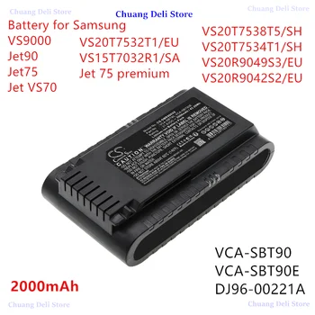 Cameron Sino VCA-SBT90 VCA-SBT90E DJ96-00221A Вакуумный Аккумулятор для Samsung VS9000 Jet VS70 Jet90 Jet75 VS20R9049S3/EU