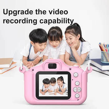 Милая детская мини-цифровая фото-видеокамера 1080P с 2,0-дюймовым HD-экраном, маленькая игрушечная видеокамера, видеокамера Micro Cam, лучший подарок для детей 3
