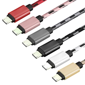 200 см USB-кабель для быстрой зарядки Micro USB-кабель для передачи данных Кабель для зарядного устройства Кабель для мобильного телефона Samsung Huawei honor 5C 5X Android Phone